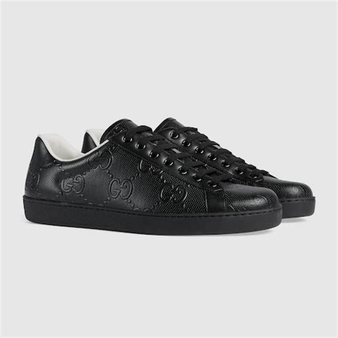 how to wear black gucci sneakers|all black Gucci sneakers.